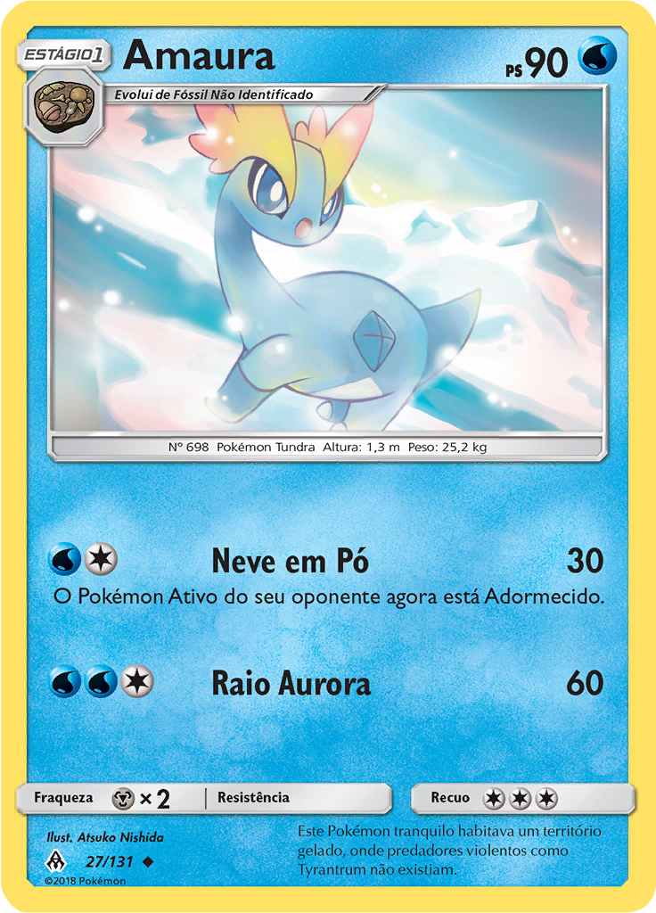 Amaura (Reverse Holo)
