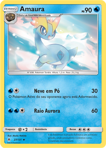 Amaura (Reverse Holo)