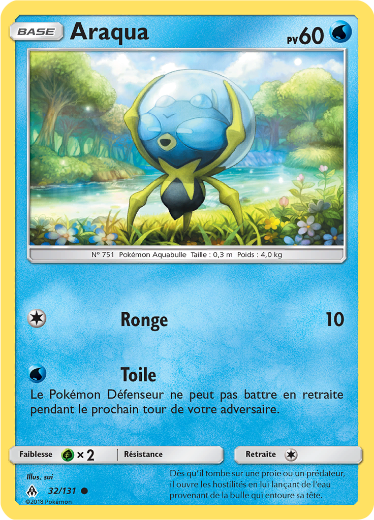 Araqua (Reverse Holo)