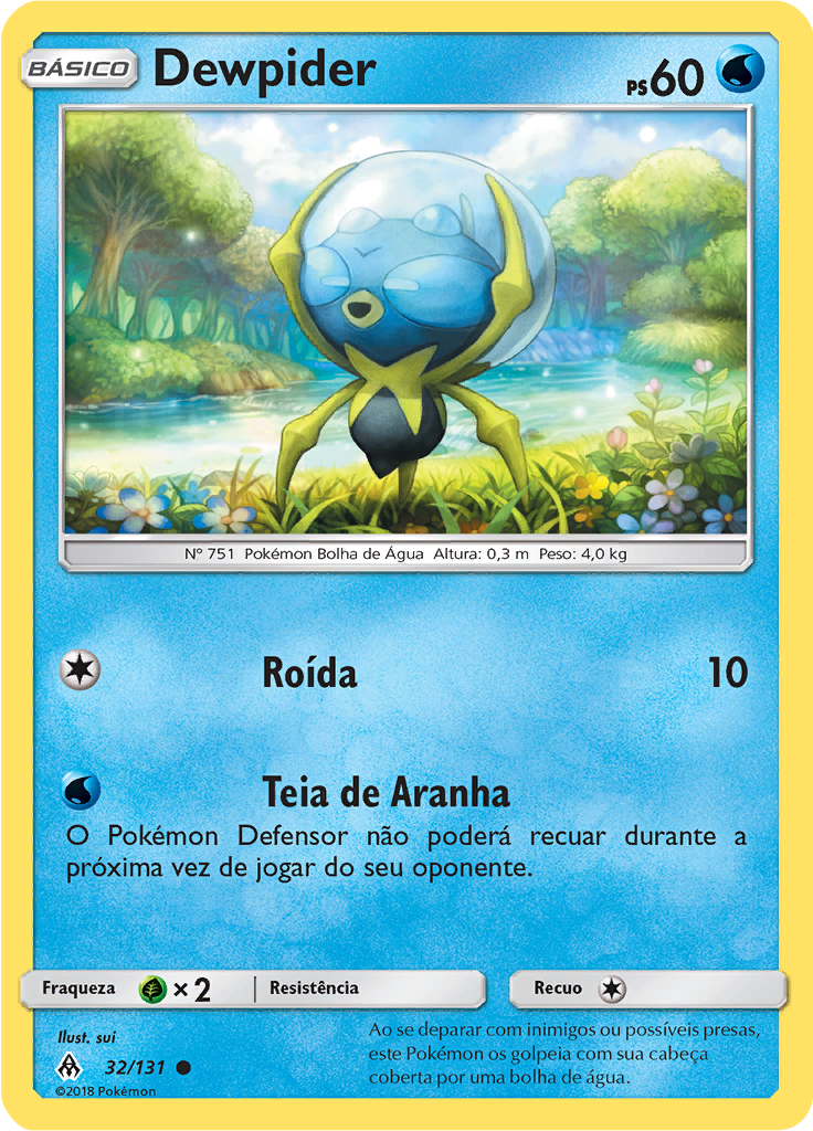 Dewpider (Reverse Holo)