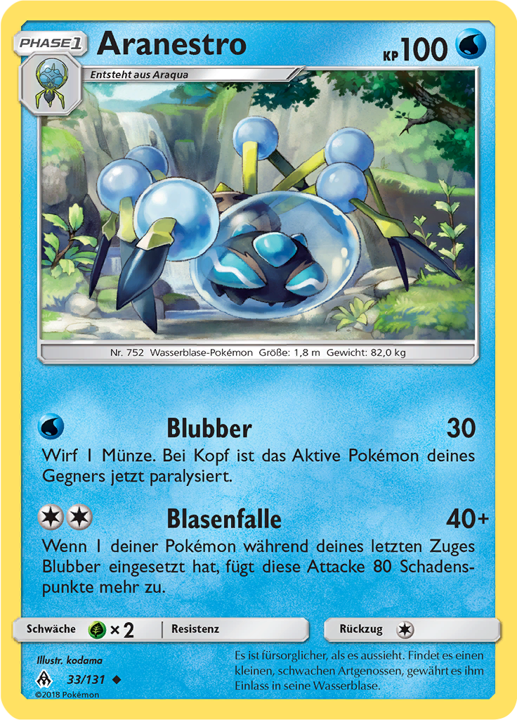 Aranestro (Reverse Holo)