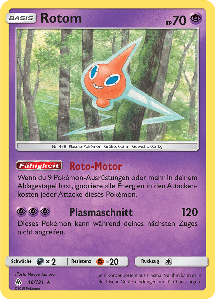 Rotom (Reverse Holo)