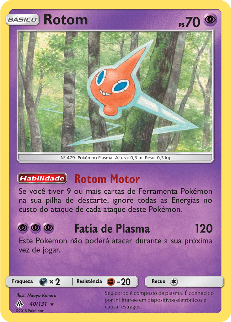 Rotom (Reverse Holo)