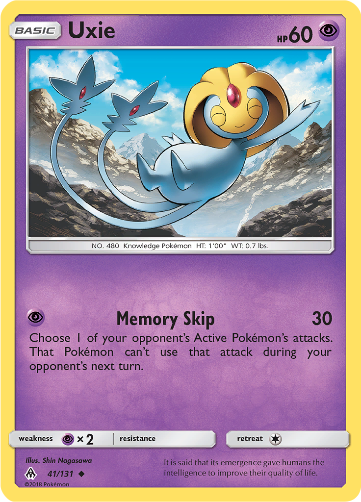 Uxie (Reverse Holo)