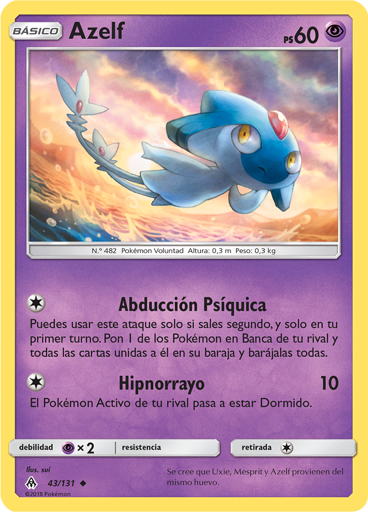 Azelf (Reverse Holo)