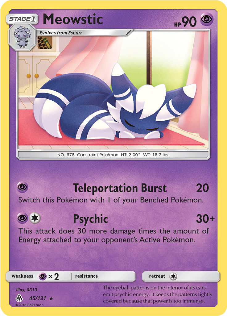 Meowstic (Reverse Holo)
