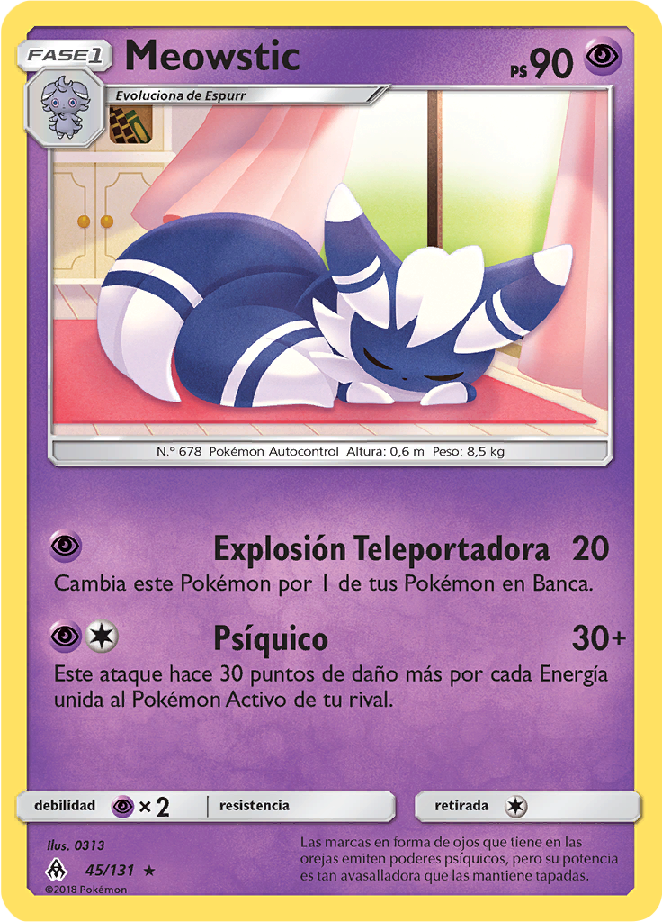 Meowstic (Reverse Holo)