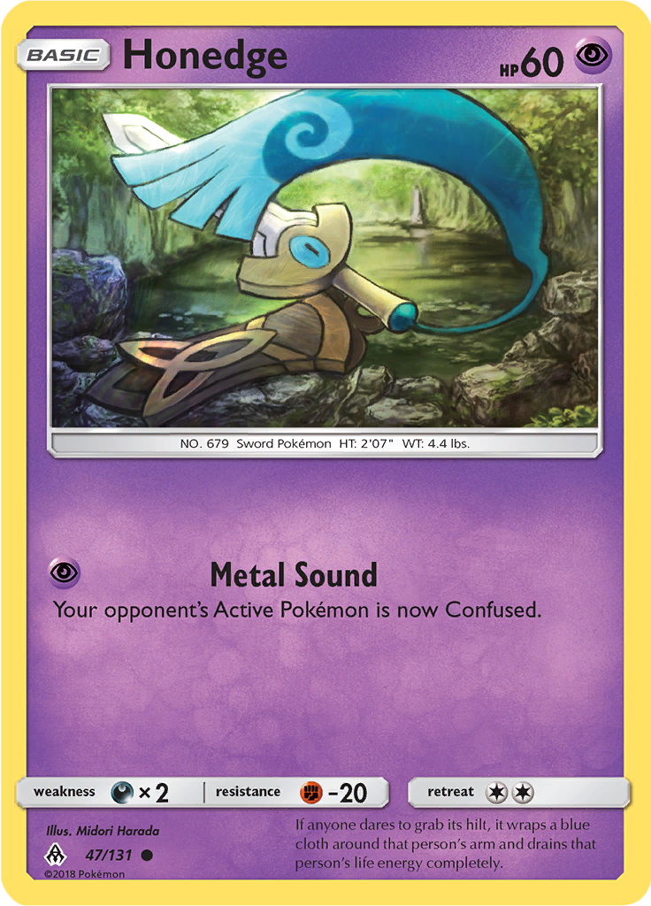 Honedge (Reverse Holo)
