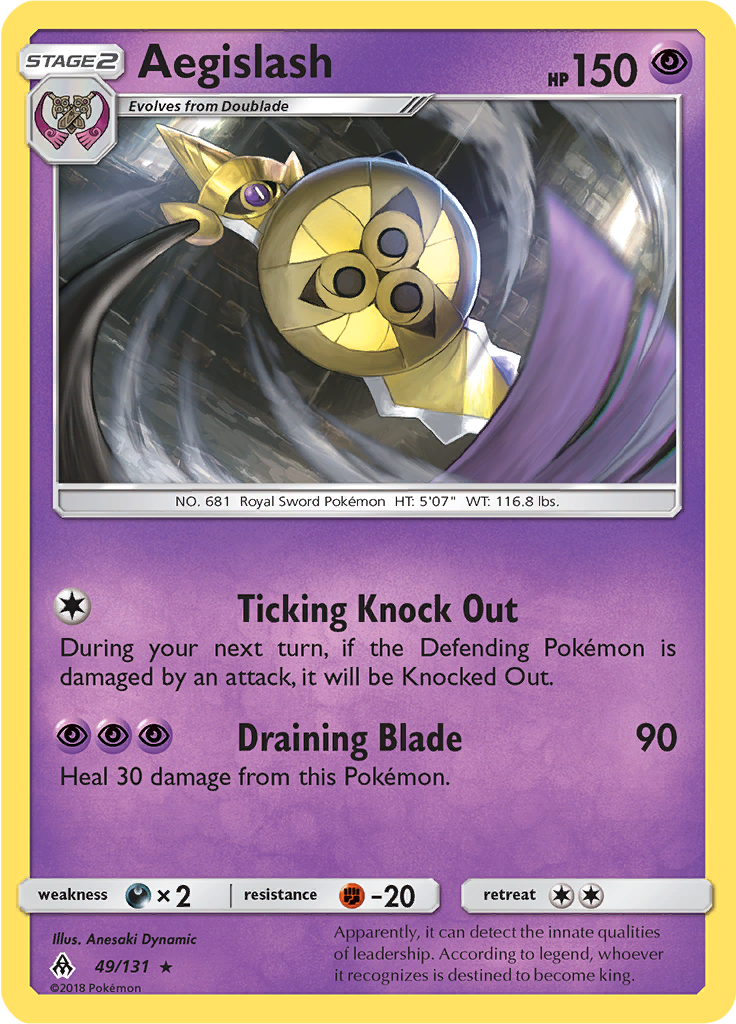 Aegislash (Reverse Holo)