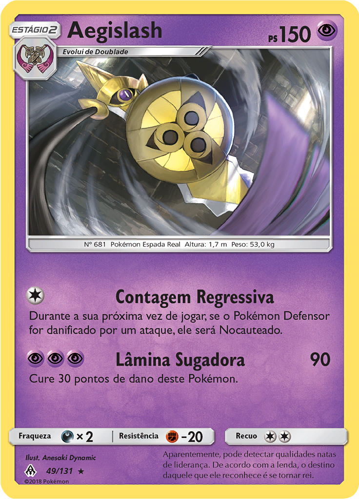Aegislash (Reverse Holo)
