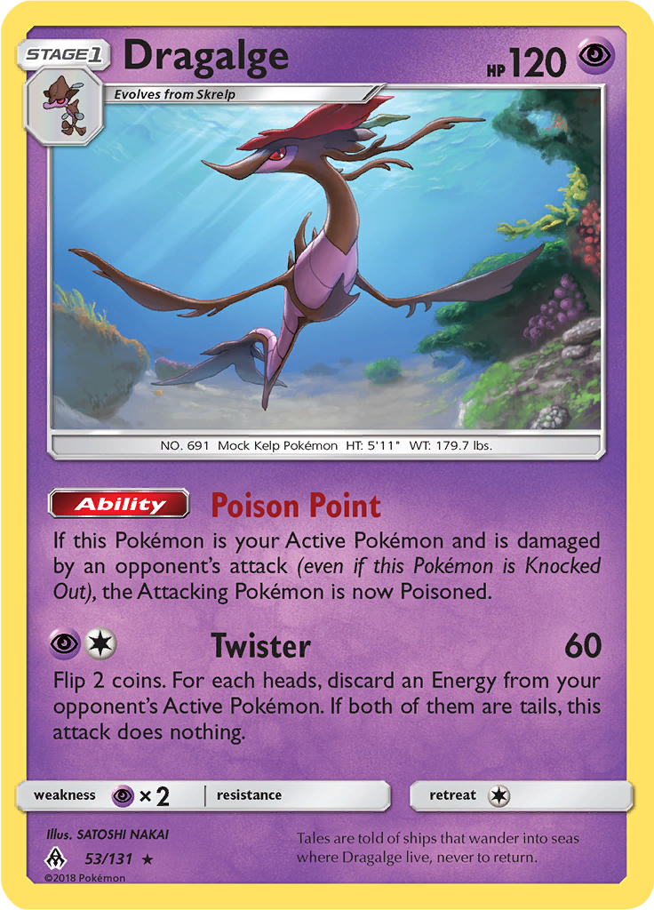 Dragalge (Reverse Holo)