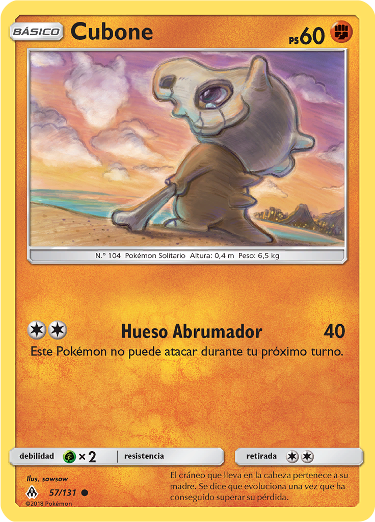 Cubone (Reverse Holo)