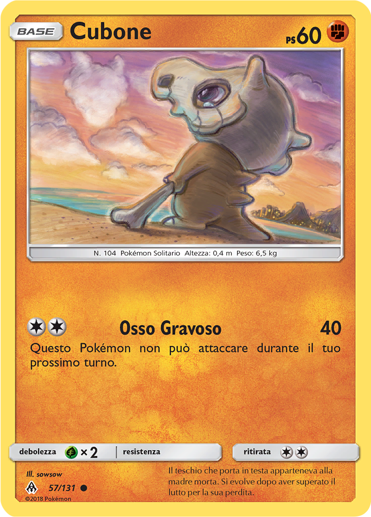 Cubone (Reverse Holo)