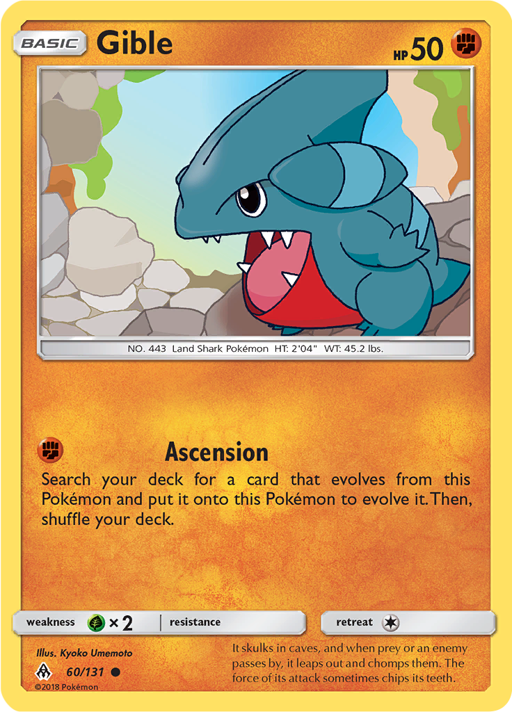 Gible (Reverse Holo)