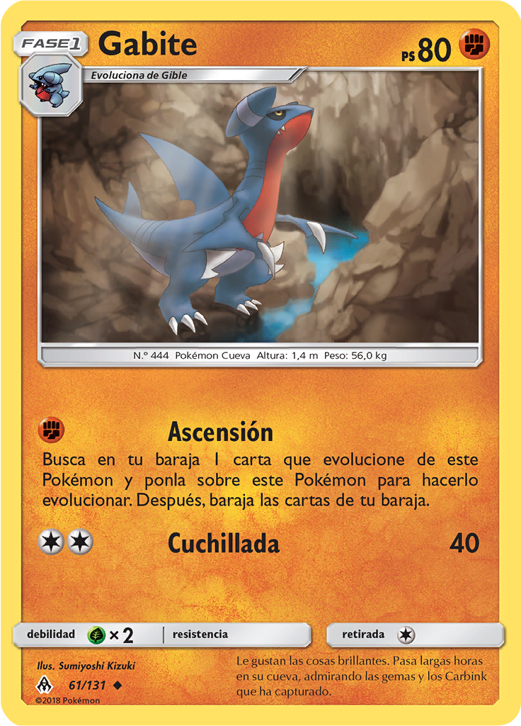 Gabite (Reverse Holo)