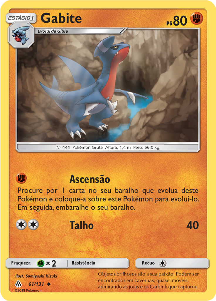 Gabite (Reverse Holo)