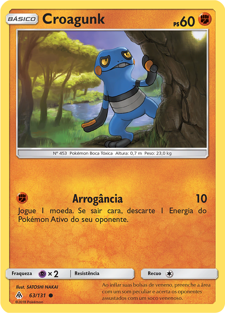 Croagunk (Reverse Holo)