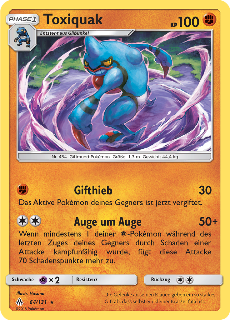 Toxiquak (Reverse Holo)