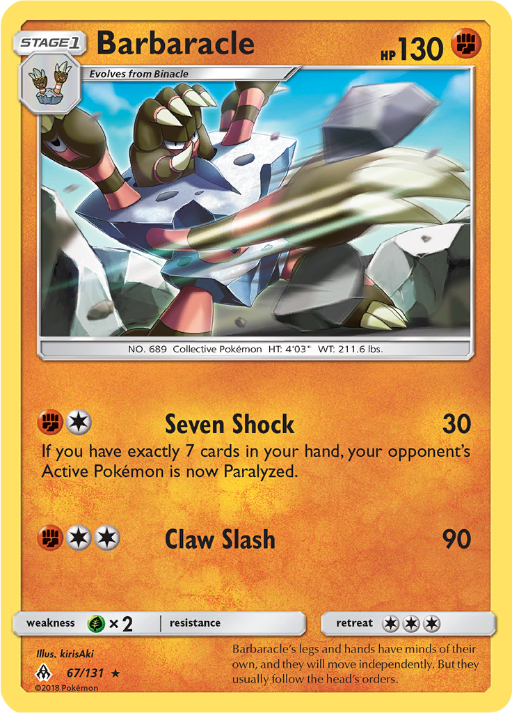 Barbaracle (Reverse Holo)