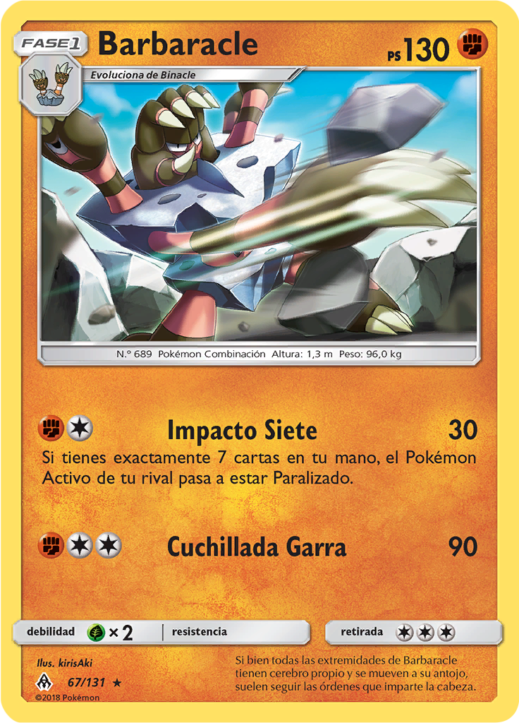 Barbaracle (Reverse Holo)
