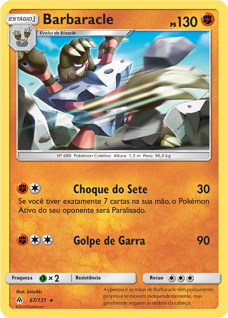 Barbaracle (Reverse Holo)