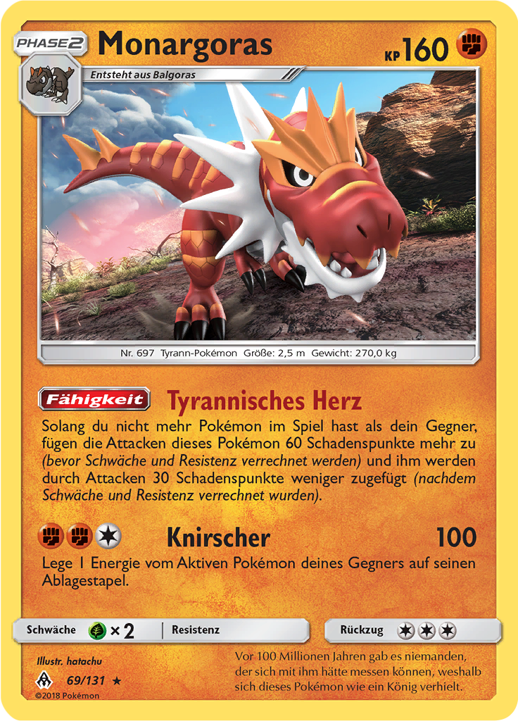Monargoras (Reverse Holo)