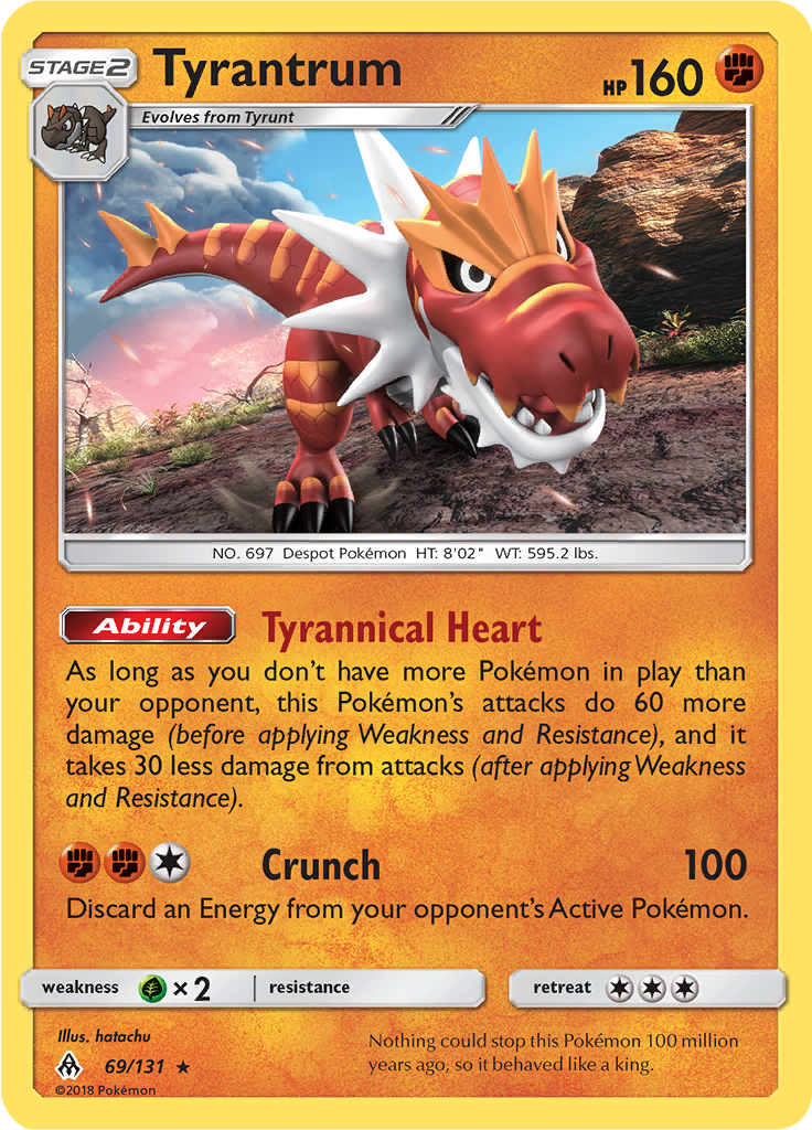Tyrantrum (Reverse Holo)