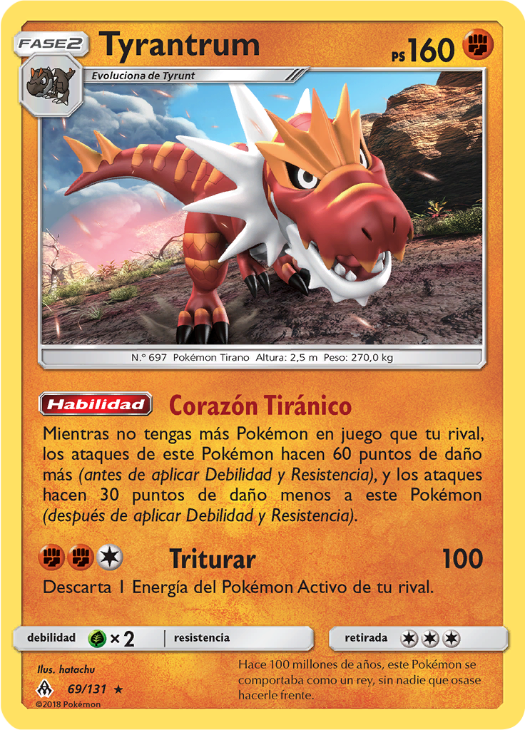 Tyrantrum (Reverse Holo)