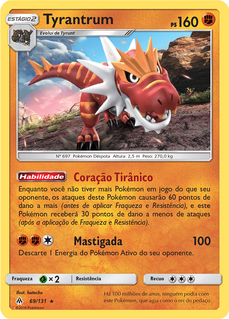 Tyrantrum (Reverse Holo)