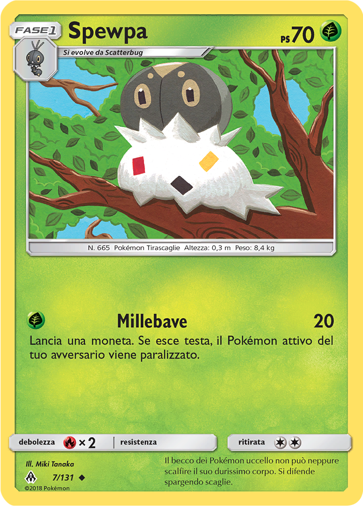 Spewpa (Reverse Holo)