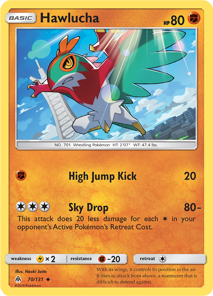 Hawlucha (Reverse Holo)