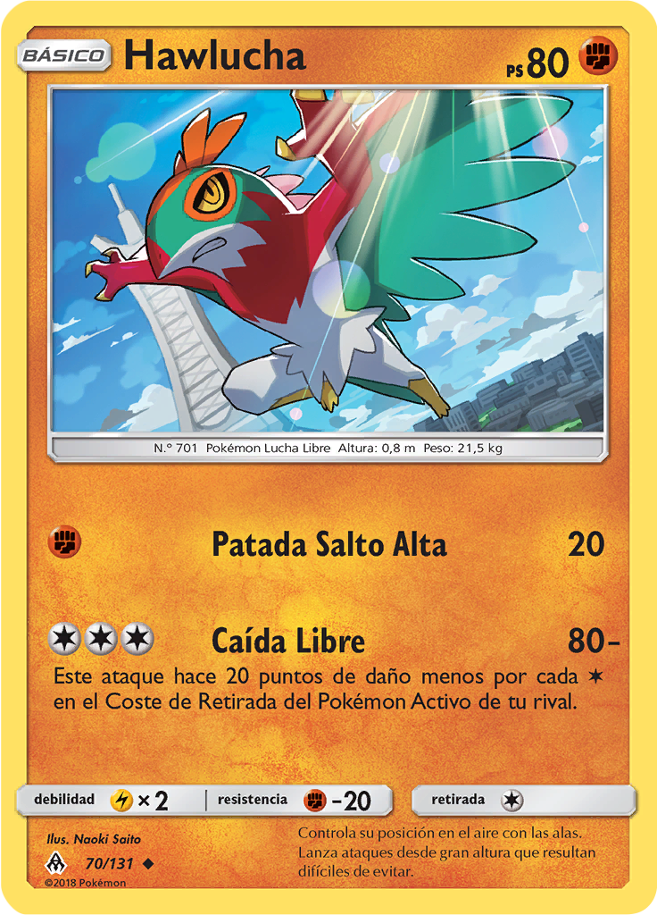 Hawlucha (Reverse Holo)