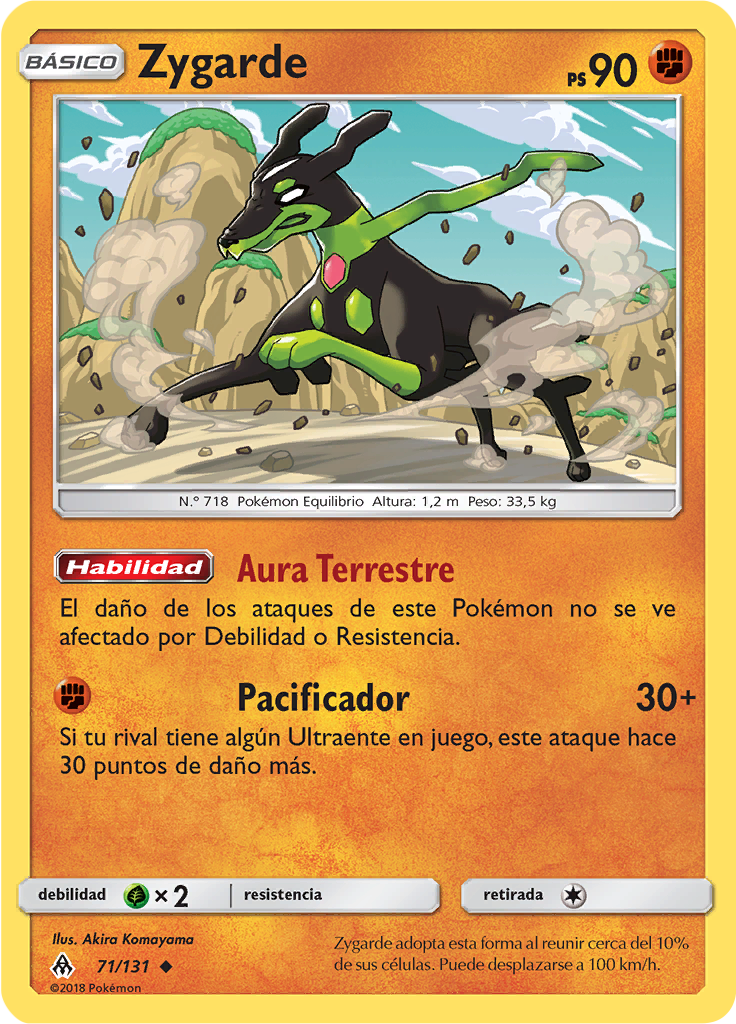 Zygarde (Reverse Holo)