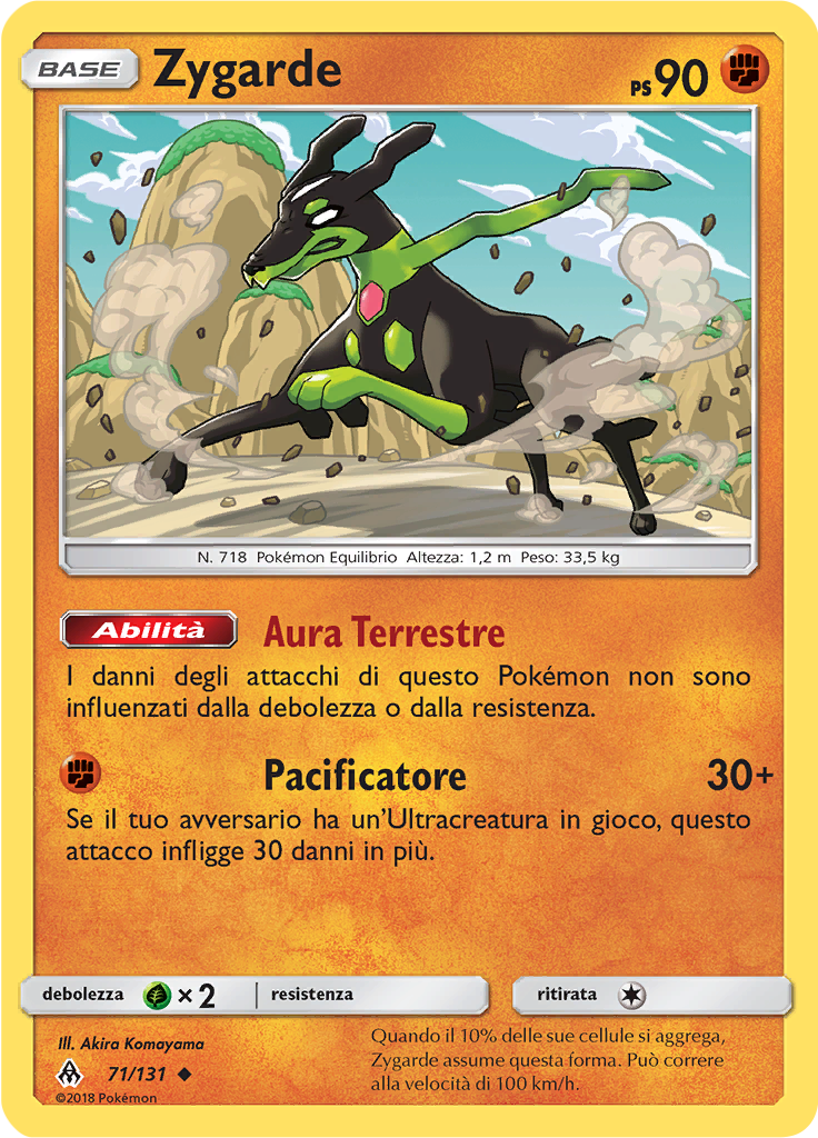 Zygarde (Reverse Holo)