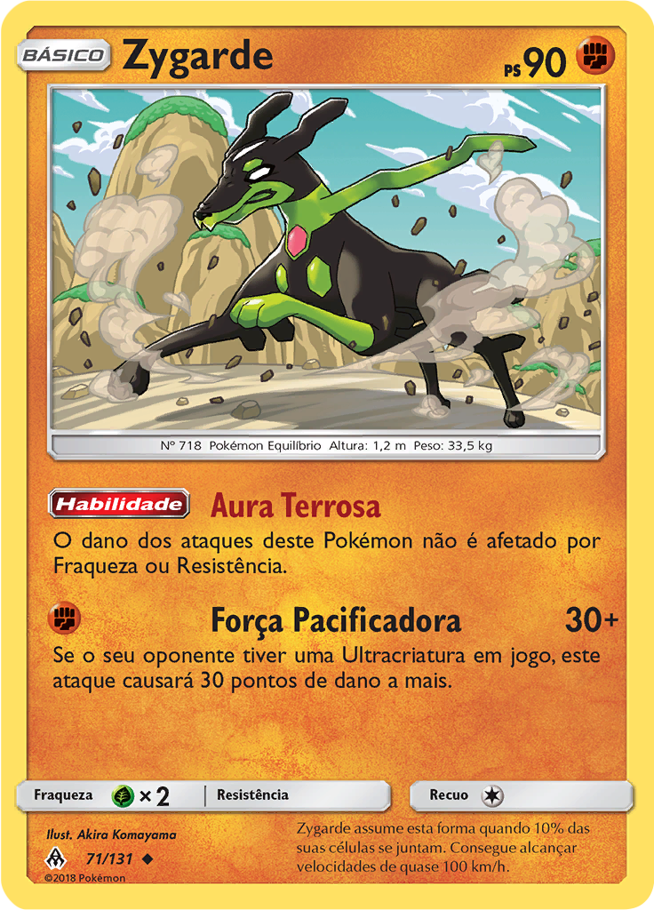 Zygarde (Reverse Holo)
