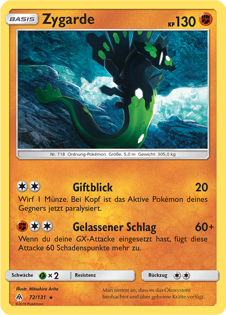 Zygarde (Reverse Holo)