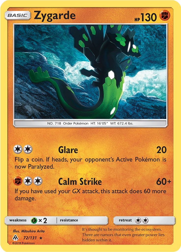 Zygarde (Reverse Holo)