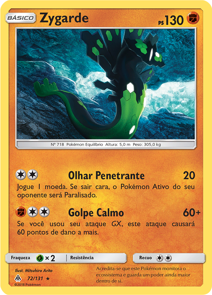 Zygarde (Reverse Holo)