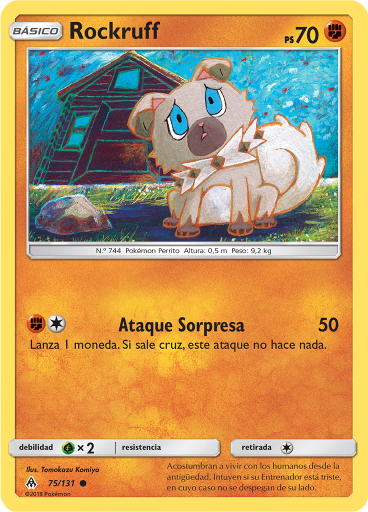 Rockruff (Reverse Holo)