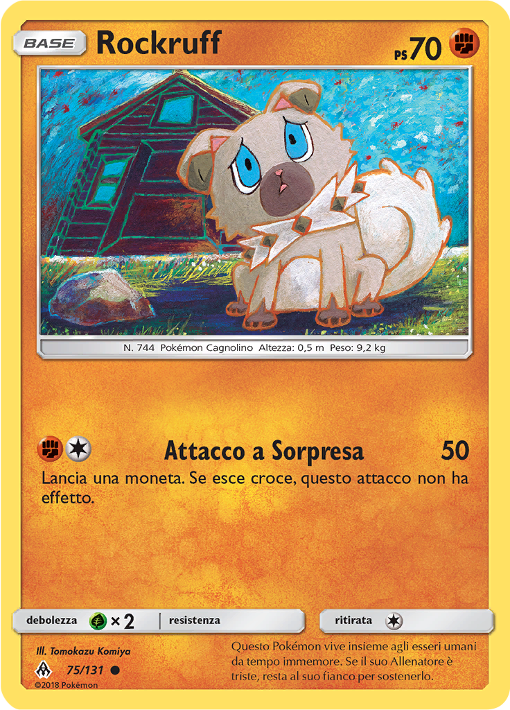 Rockruff (Reverse Holo)