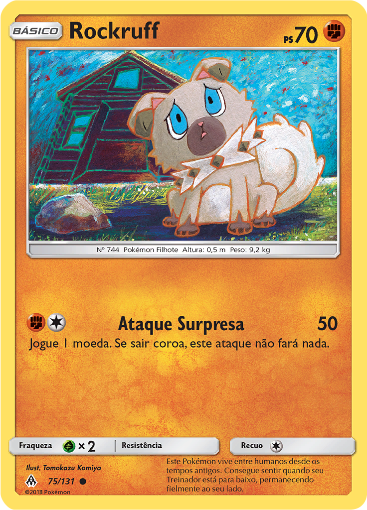 Rockruff (Reverse Holo)