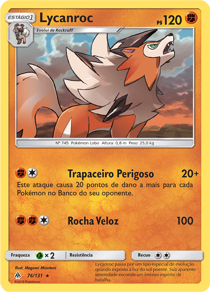 Lycanroc (Reverse Holo)