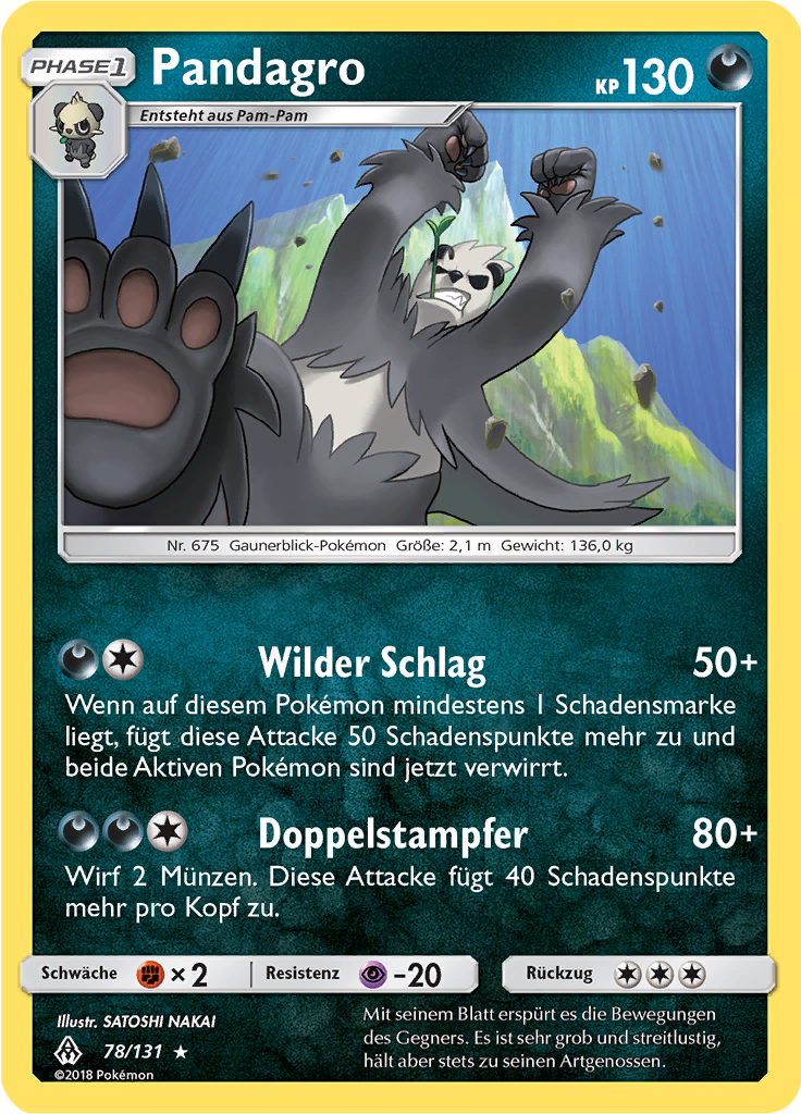 Pandagro (Reverse Holo)