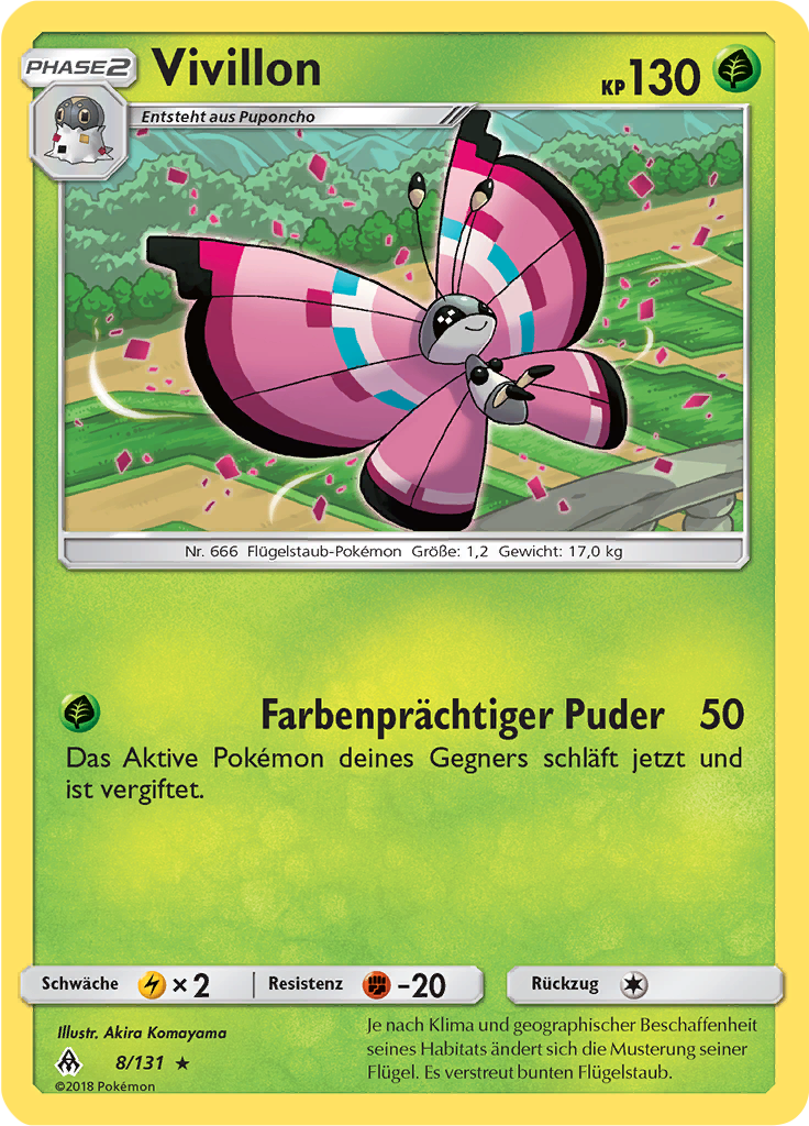 Vivillon (Reverse Holo)