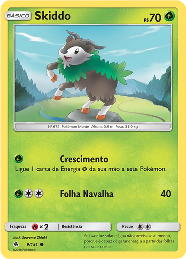 Skiddo (Reverse Holo)