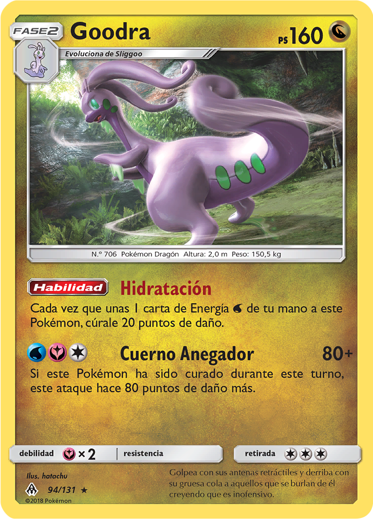 Goodra (Reverse Holo)
