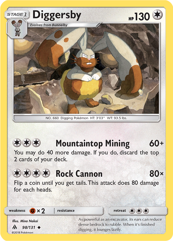 Diggersby (Reverse Holo)