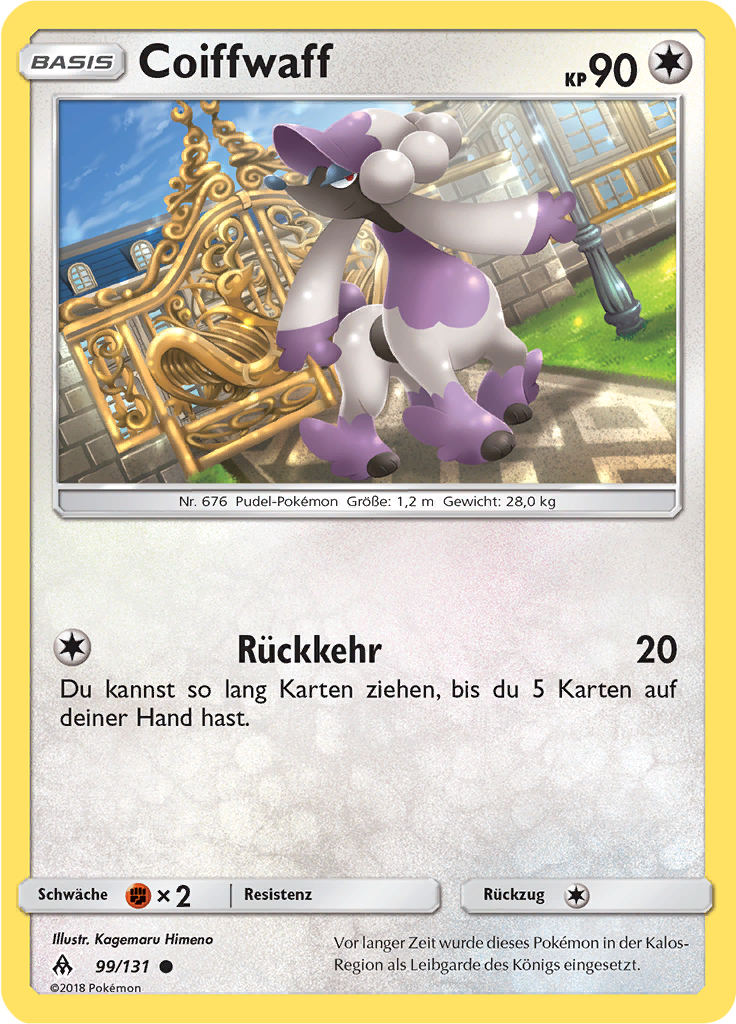 Coiffwaff (Reverse Holo)