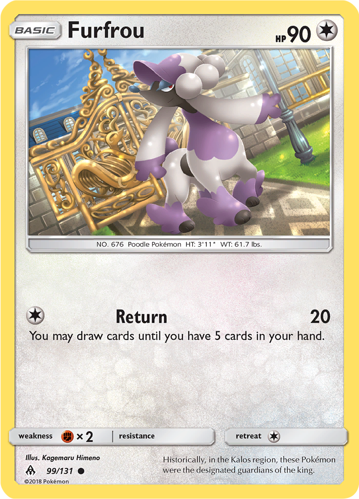 Furfrou (Reverse Holo)