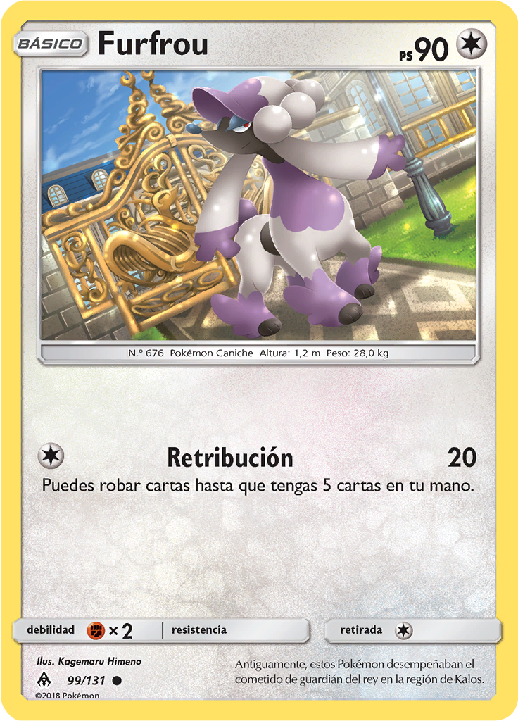 Furfrou (Reverse Holo)